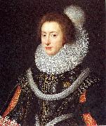 Miereveldt, Michiel Jansz. van Elizabeth, Queen of Bohemia France oil painting artist